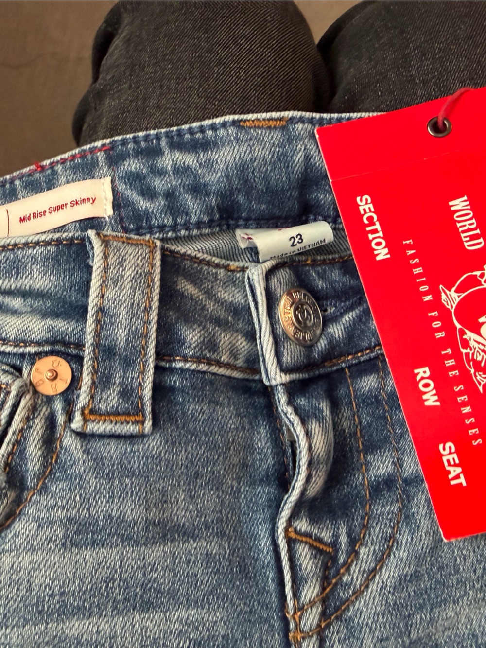 True Religion Halle Flap Jeans - Picture 3 of 6
